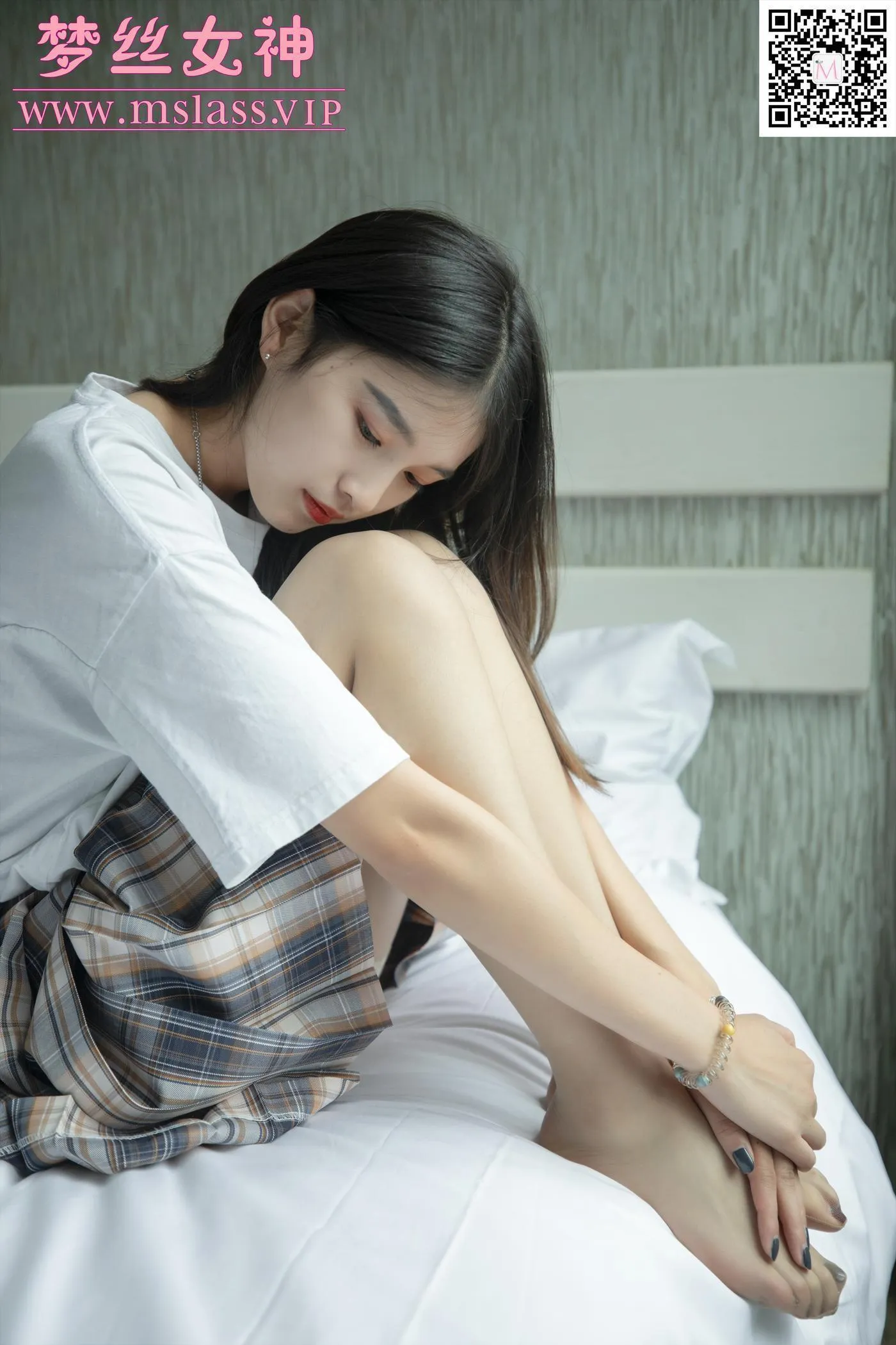 [MSLASS梦丝女神] 2020.10.13 NO.129 王晓瑞 纯系女神 [60P]插图5